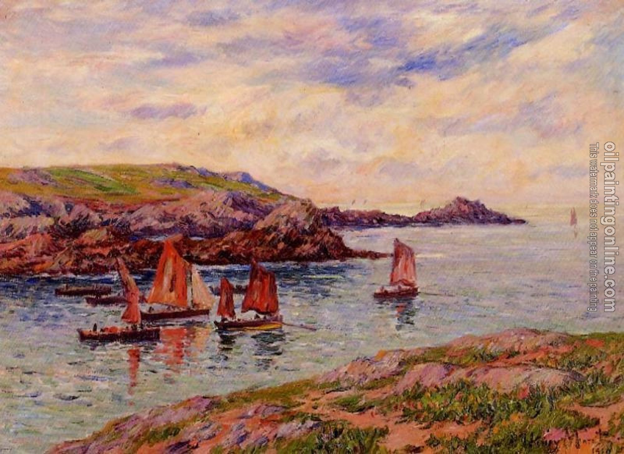 Moret, Henri - Porspoder, the Port, Finistere